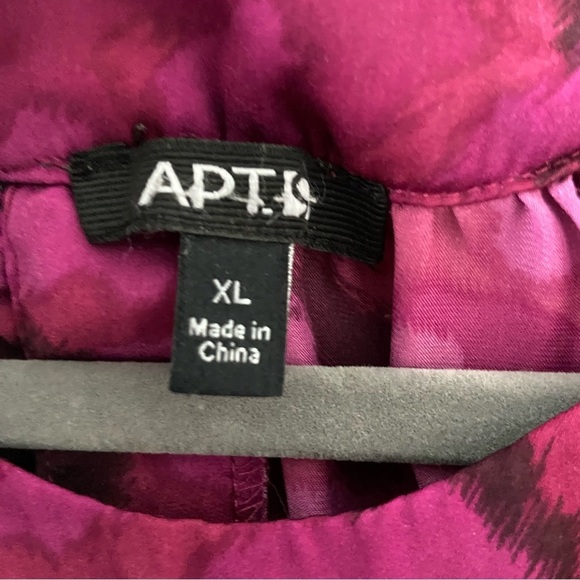 Womens Apt 9 Pink Tank Blouse size XL - Picture 6 of 9